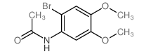 Acetamide,N-(2-bromo-4,5-dimethoxyphenyl)- structure