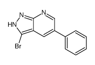 3-bromo-5-phenyl-2H-pyrazolo[3,4-b]pyridine Structure
