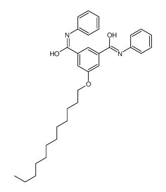 5-dodecoxy-1-N,3-N-diphenylbenzene-1,3-dicarboxamide结构式