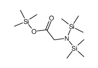 N,N-Bis(trimethylsilyl)glycine trimethylsilyl ester结构式