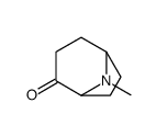 (1S,5R)-8-methyl-8-azabicyclo[3.2.1]octan-4-one Structure