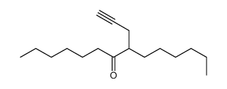 8-prop-2-ynyltetradecan-7-one Structure