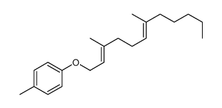 1-(3,7-dimethyldodeca-2,6-dienoxy)-4-methylbenzene Structure