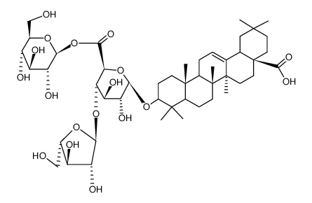 Chikusetsusaponin Ib结构式