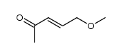 3-Penten-2-one, 5-methoxy-, (E)- (9CI)结构式