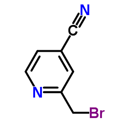 4-Pyridinecarbonitrile,2-(bromomethyl)-(9CI) structure