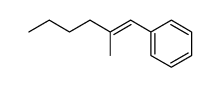 (E)-(2-methylhex-1-enyl)benzene结构式