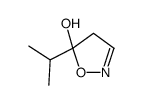 5-propan-2-yl-4H-1,2-oxazol-5-ol结构式