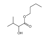 butyl 2-hydroxy-3-methylbutanoate Structure