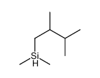 2,3-dimethylbutyl(dimethyl)silane结构式