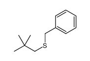 2,2-dimethylpropylsulfanylmethylbenzene Structure
