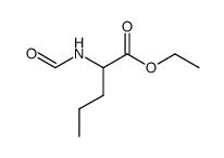 N-formyl-norvaline ethyl ester Structure
