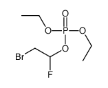 (2-bromo-1-fluoroethyl) diethyl phosphate Structure