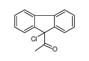 1-(9-chlorofluoren-9-yl)ethanone Structure