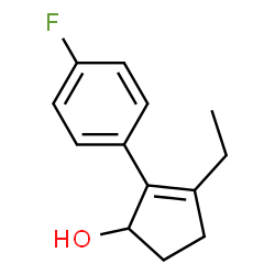 2-Cyclopenten-1-ol,3-ethyl-2-(4-fluorophenyl)-(9CI) picture