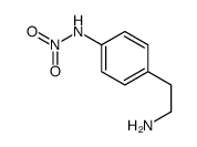 N-[4-(2-aminoethyl)phenyl]nitramide结构式