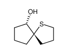 1-Thiaspiro[4.4]nonan-6-ol, (5S,6S)- (9CI) structure