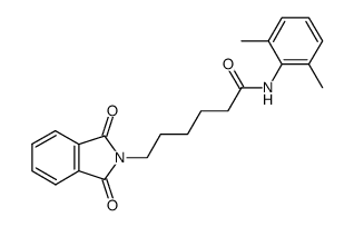 6-phthalimidohexano-2',6'-xylidide结构式