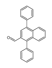 1,4-diphenyl-[2]naphthaldehyde结构式