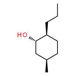 ISOMENTHOL structure