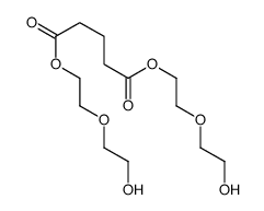 bis[2-(2-hydroxyethoxy)ethyl] pentanedioate Structure