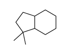 (3aS,7aS)-3,3-dimethyl-1,2,3a,4,5,6,7,7a-octahydroindene Structure