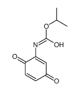 propan-2-yl N-(3,6-dioxocyclohexa-1,4-dien-1-yl)carbamate结构式