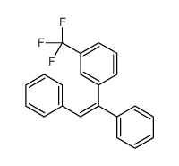 1-(1,2-diphenylethenyl)-3-(trifluoromethyl)benzene结构式