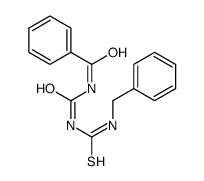 N-(benzylcarbamothioylcarbamoyl)benzamide结构式