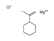 magnesium,prop-1-en-2-ylcyclohexane,chloride结构式