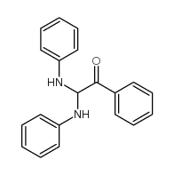 2,2-Dianilino-1-phenylethanone Structure