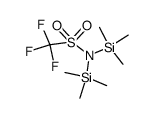 N,N-Bis(trimethylsilyl)trifluoromethanesulfonamide Structure