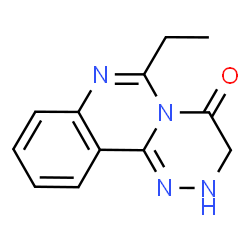 4H-[1,2,4]Triazino[4,3-c]quinazolin-4-one,6-ethyl-2,3-dihydro-(9CI) Structure