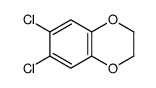 6,7-dichloro-2,3-dihydro-1,4-benzodioxine Structure