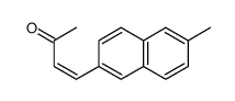 4-(6-methylnaphthalen-2-yl)but-3-en-2-one结构式