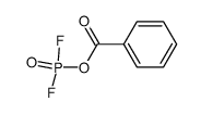 Benzoesaeure-difluorophosphorsaeure-anhydrid Structure