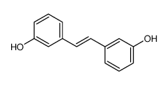 (E)-1-(3-hydroxyphenyl)-2-(3-hydroxyphenyl)ethene Structure