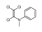N-methyl-N-(trichloroethenyl)-Benzenamine Structure