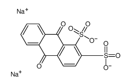 disodium,9,10-dioxoanthracene-1,2-disulfonate Structure