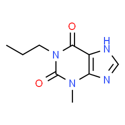 1-methyl-3-propylxanthine结构式