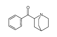 2-benzoylquinuclidine Structure