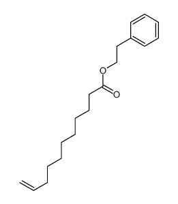 phenethyl undec-10-enoate结构式