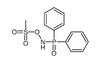 (diphenylphosphorylamino) methanesulfonate结构式