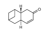 (4aR,8aS)-2,3,4,4a,8,8a-hexahydro-1,3-methanonaphthalen-7(1H)-one结构式