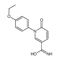3-Pyridinecarboxamide,N-(4-ethoxyphenyl)-1,6-dihydro-6-oxo-(9CI) structure