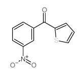 (3-nitrophenyl)-thiophen-2-yl-methanone结构式