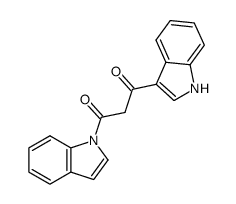 Indolylamide of β-keto-β-(3-indolyl)propionic acid Structure