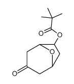 (3-oxo-8-oxabicyclo[3.2.1]octan-6-yl) 2,2-dimethylpropanoate结构式