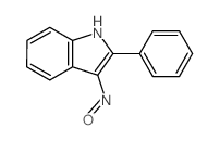 3-nitroso-2-phenyl-1H-indole Structure