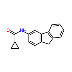 Cyclopropanecarboxamide, N-9H-fluoren-3-yl- (9CI) Structure